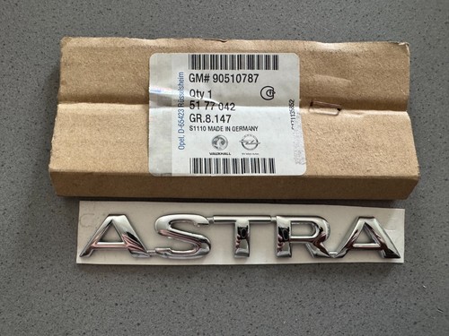 Opel astra lettering - astra, g